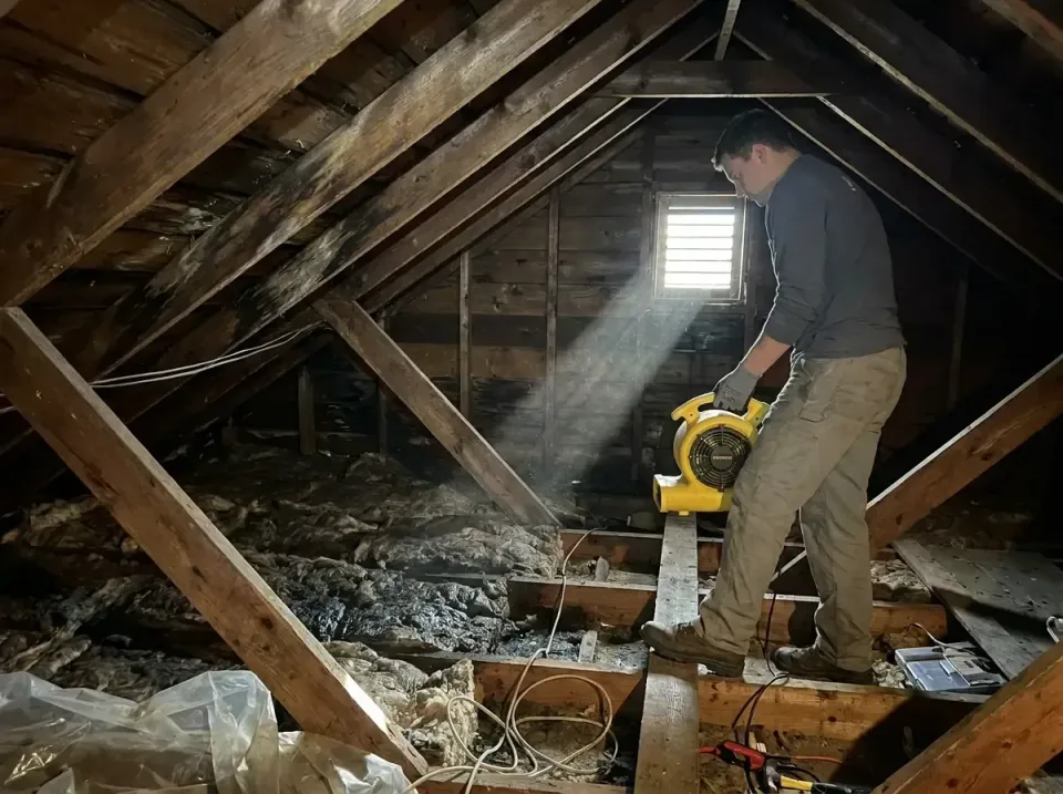 attic-water-damage-drying-proc-007 — frequently asked questions, Emergency Water Extraction & 24/7 Flood Response in Shingle…